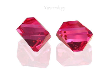 Red Spinel Crystal (Mansin, Jedi) 1.79 ct / 2 pcs