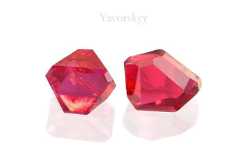 Red Spinel Crystal (Mansin, Jedi) 3.38 cts / 2 pcs