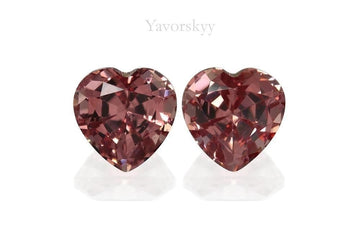 Rhodolite 1.02 cts / 2 pcs