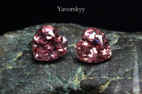 Rhodolite 1.02 cts / 2 pcs - Yavorskyy