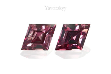 Rhodolite 1.28 cts / 2 pcs