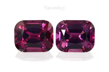 Rhodolite 11.53 cts / 2 pcs