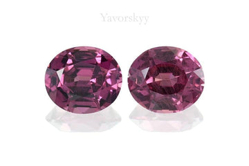 Rhodolite 4.06 cts / 2 pcs