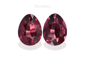 Rhodolite 4.43 cts / 2 pcs