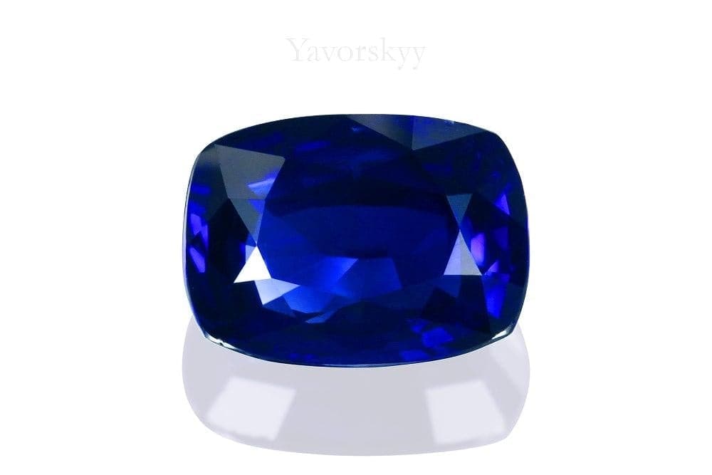 Blue sapphire 1.03 ct front view picture
