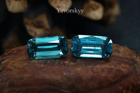 2.8 carats tourmaline cushion cut picture