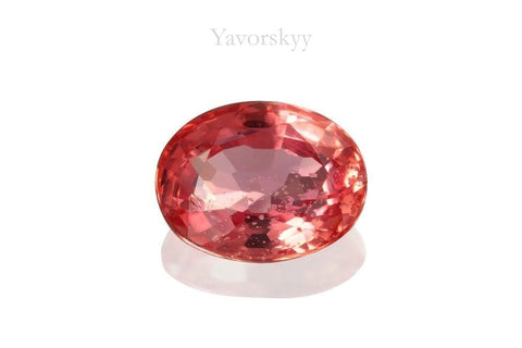 Front view image of sapphire 0.40 ct