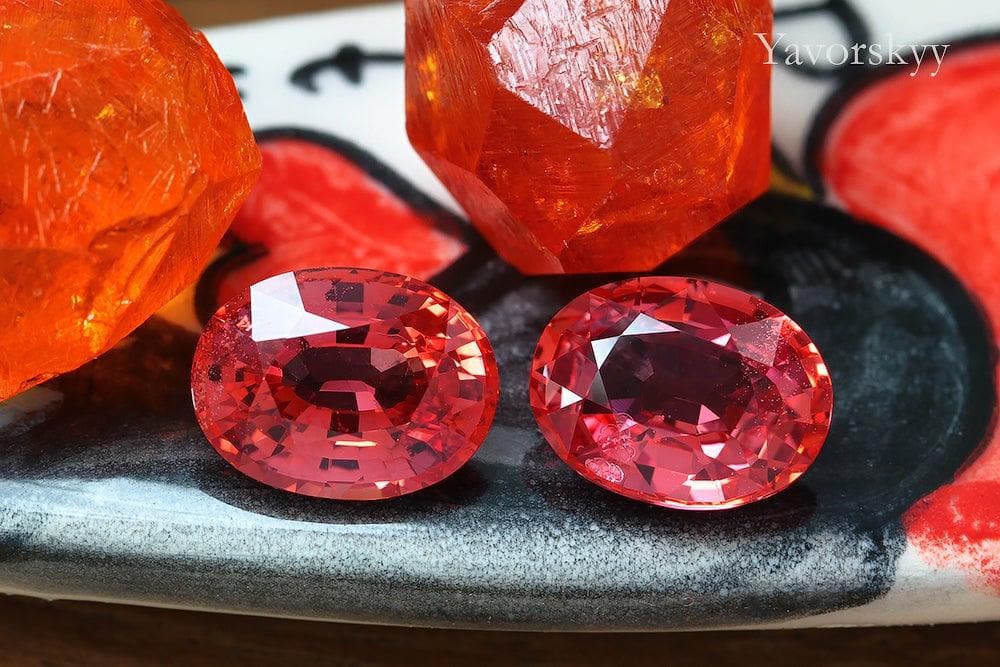 Orange saphire