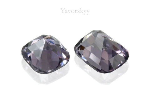 Picture of back side of scapolite 1.26 cts match pair