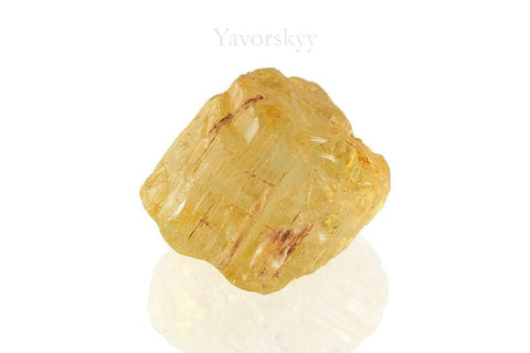 Top view photo of a pretty scapolite 61.9 cts