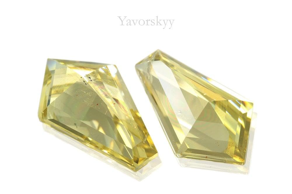Image of match pair scapolite 8.22 carats fancy shape