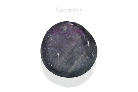 Star sapphire 2.6 carats back side photo