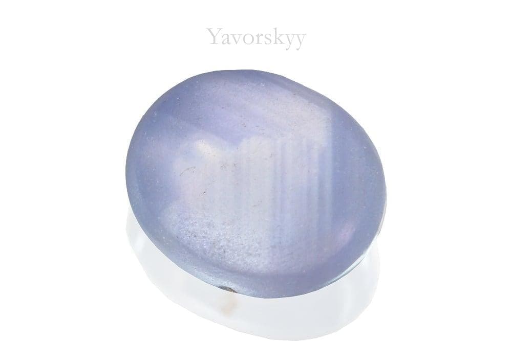 Bottom view image of a star sapphire 3.27 carats