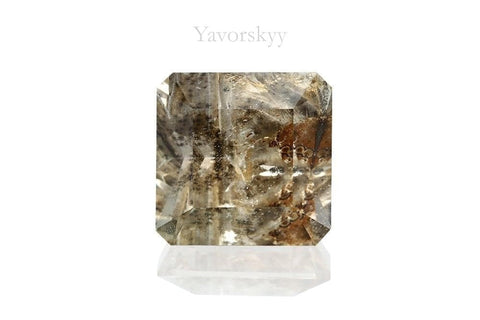 Cushion shape white topaz 19.93 cts front view image