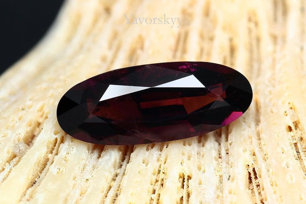 Top view photo of tourmaline 2.99 carats