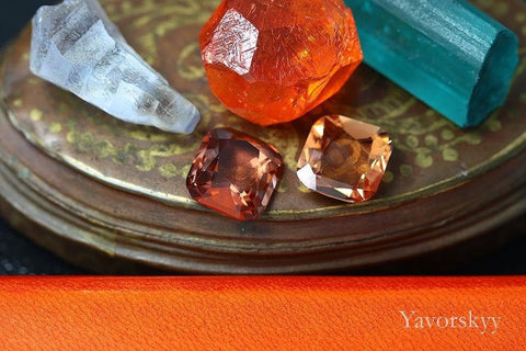 Photo of top view of tourmaline 4.5 cts match pair