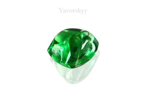 Natural tsavorite garnet