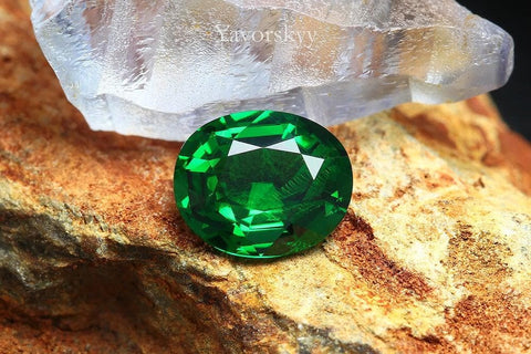 Tsavorite 1.11 cts - Yavorskyy