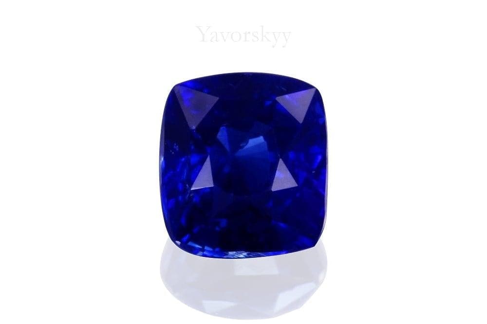 Blue color sapphire cushion shape 1.09 carat image