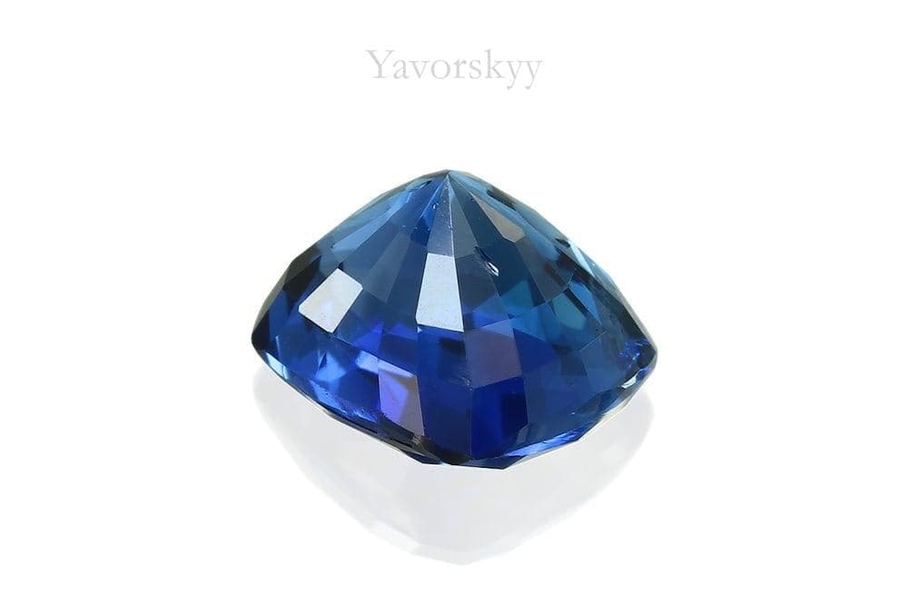 1.09 carat blue sapphire cushion shape image