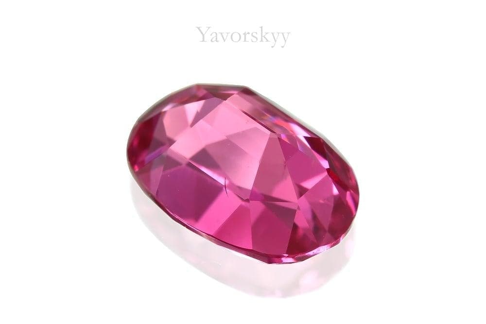 A picture of oval shape pink spinel 1.69 cts