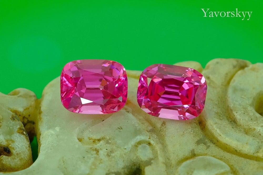 A pink spinel 2.75 cts photo