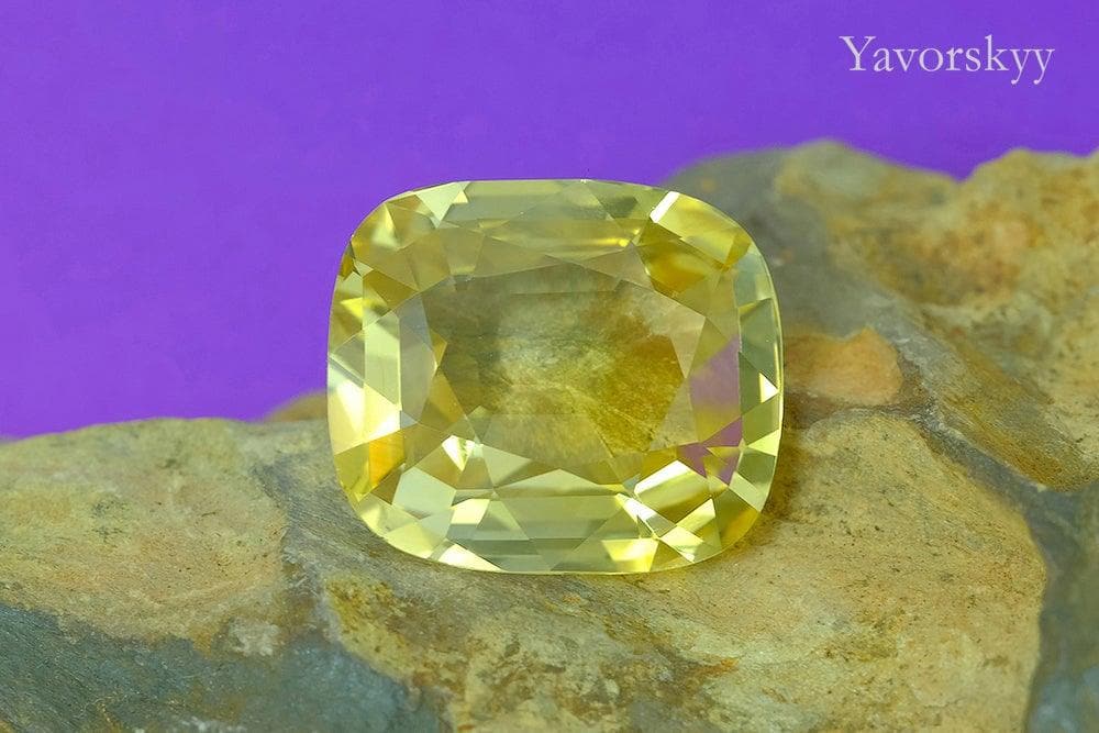 Yellow Sapphire Unheated Ceylon 10.11 cts - Yavorskyy